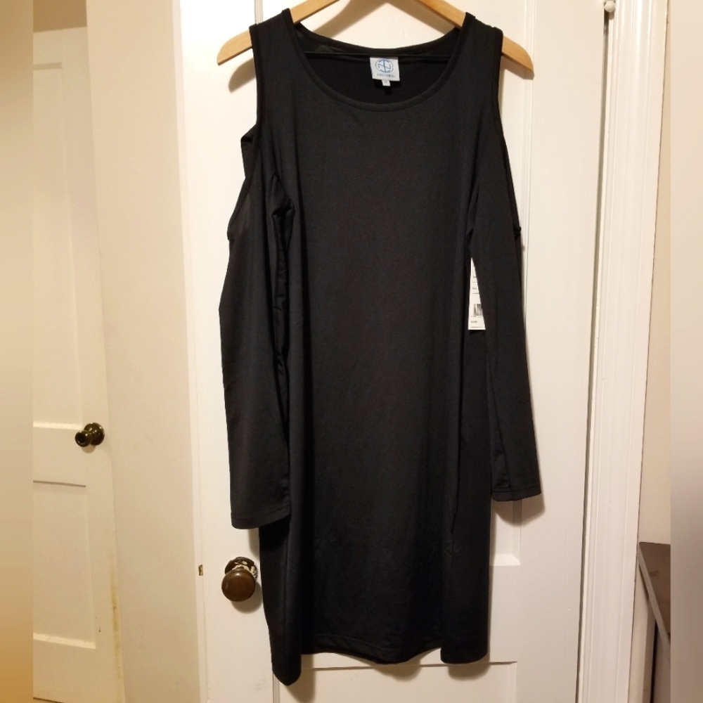 NWT Tracy Negoshian black Emmerson dress